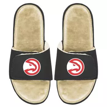 Шлепанцы ISlide Atlanta Hawks, черный
