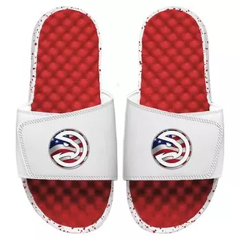 Шлепанцы ISlide Atlanta Hawks, красный