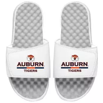 Шлепанцы ISlide Auburn Tigers, белый