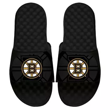 Шлепанцы ISlide Boston Bruins, черный