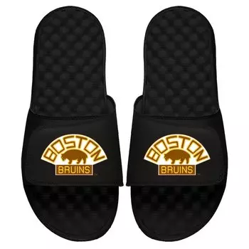 Шлепанцы ISlide Boston Bruins, черный