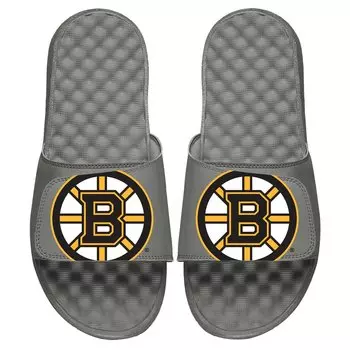 Шлепанцы ISlide Boston Bruins, серый