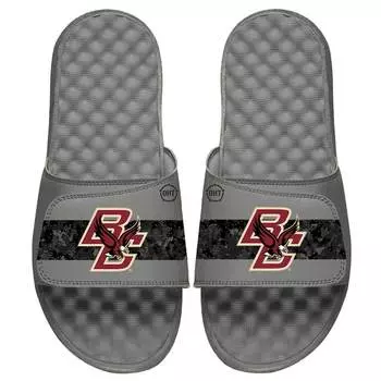 Шлепанцы ISlide Boston College Eagles, серый