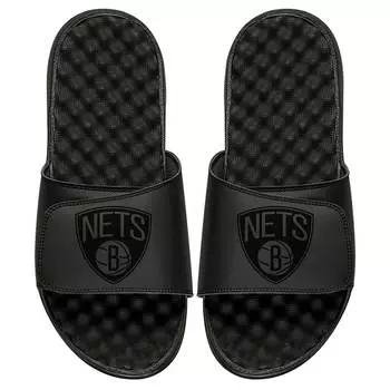 Шлепанцы ISlide Brooklyn Nets, черный