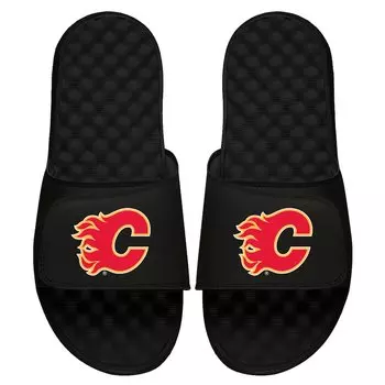 Шлепанцы ISlide Calgary Flames, черный