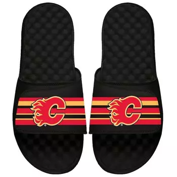 Шлепанцы ISlide Calgary Flames, черный