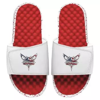 Шлепанцы ISlide Charlotte Hornets, красный