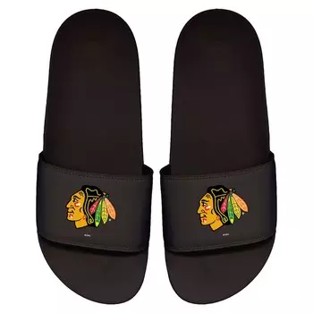 Шлепанцы ISlide Chicago Blackhawks, черный