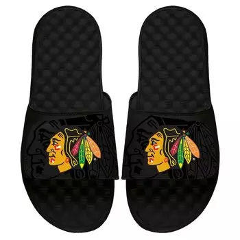 Шлепанцы ISlide Chicago Blackhawks, черный