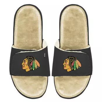 Шлепанцы ISlide Chicago Blackhawks, черный