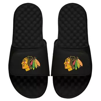 Шлепанцы ISlide Chicago Blackhawks, черный