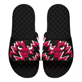 Шлепанцы ISlide Chicago Bulls, черный
