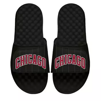 Шлепанцы ISlide Chicago Bulls, черный