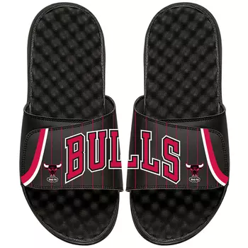 Шлепанцы ISlide Chicago Bulls, черный