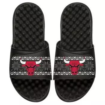 Шлепанцы ISlide Chicago Bulls, черный
