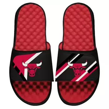Шлепанцы ISlide Chicago Bulls, красный