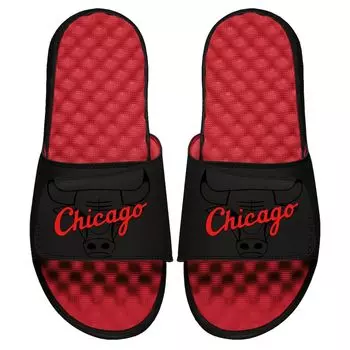 Шлепанцы ISlide Chicago Bulls, красный