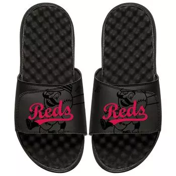 Шлепанцы ISlide Cincinnati Reds, черный
