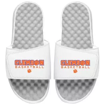 Шлепанцы ISlide Clemson Tigers, белый