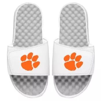 Шлепанцы ISlide Clemson Tigers, белый