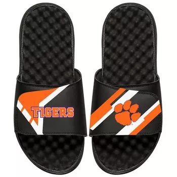 Шлепанцы ISlide Clemson Tigers, черный