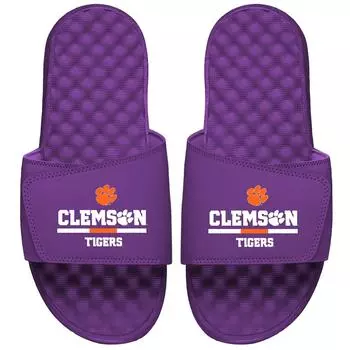 Шлепанцы ISlide Clemson Tigers, фиолетовый