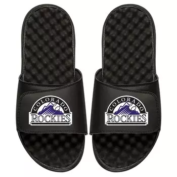 Шлепанцы ISlide Colorado Rockies, черный