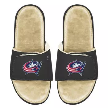 Шлепанцы ISlide Columbus Blue Jackets, черный