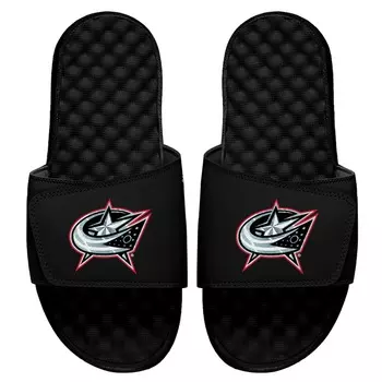 Шлепанцы ISlide Columbus Blue Jackets, черный