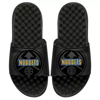 Шлепанцы ISlide Denver Nuggets, черный