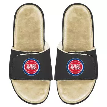 Шлепанцы ISlide Detroit Pistons, черный