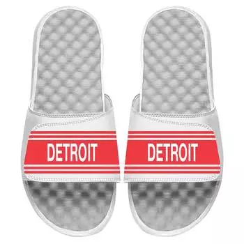 Шлепанцы ISlide Detroit Red Wings, белый