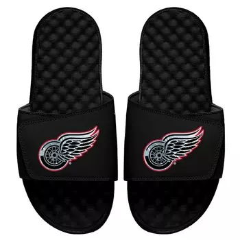 Шлепанцы ISlide Detroit Red Wings, черный