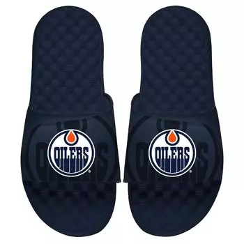 Шлепанцы ISlide Edmonton Oilers, нави