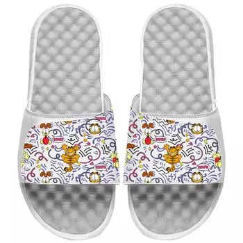 Шлепанцы ISlide Garfield, белый