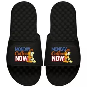 Шлепанцы ISlide Garfield, черный