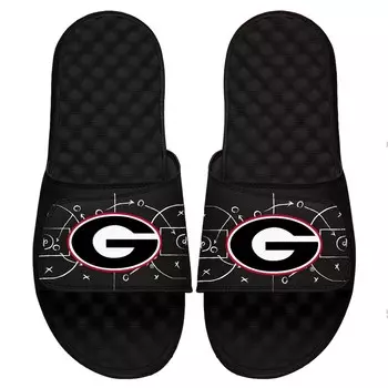 Шлепанцы ISlide Georgia Bulldogs, черный