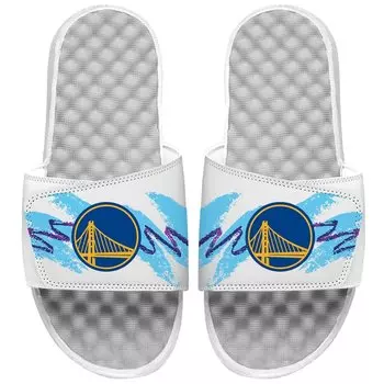 Шлепанцы ISlide Golden State Warriors, белый