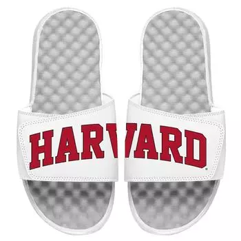 Шлепанцы ISlide Harvard Crimson, белый