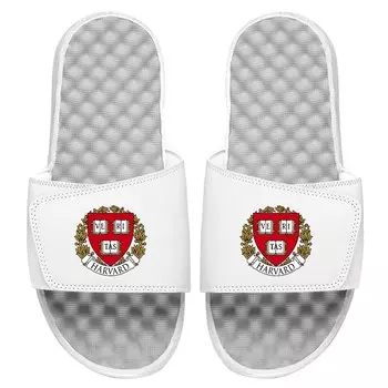 Шлепанцы ISlide Harvard Crimson, белый