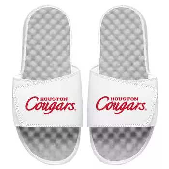 Шлепанцы ISlide Houston Cougars, белый
