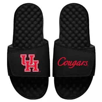 Шлепанцы ISlide Houston Cougars, черный