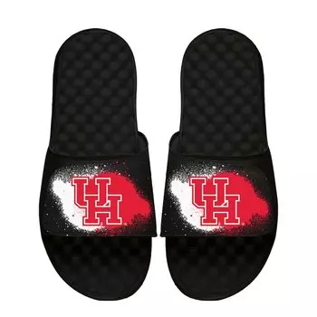 Шлепанцы ISlide Houston Cougars, черный