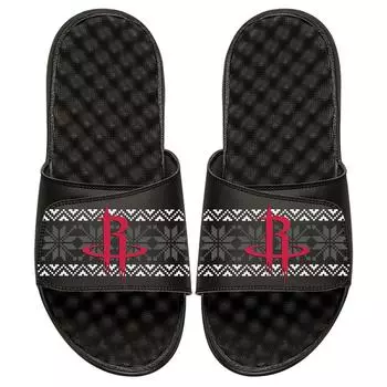 Шлепанцы ISlide Houston Rockets, черный