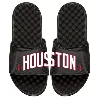 Шлепанцы ISlide Houston Rockets, черный