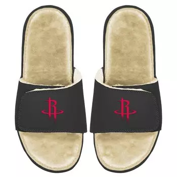 Шлепанцы ISlide Houston Rockets, черный