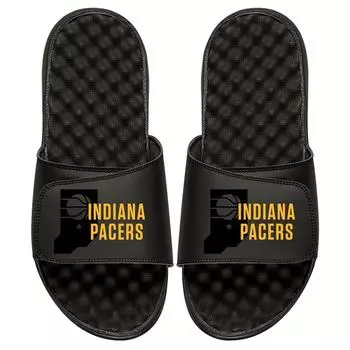 Шлепанцы ISlide Indiana Pacers, черный