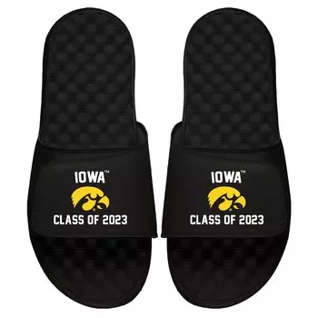 Шлепанцы ISlide Iowa Hawkeyes, черный