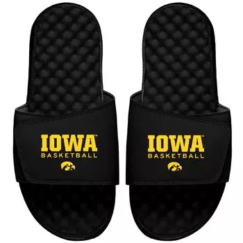 Шлепанцы ISlide Iowa Hawkeyes, черный