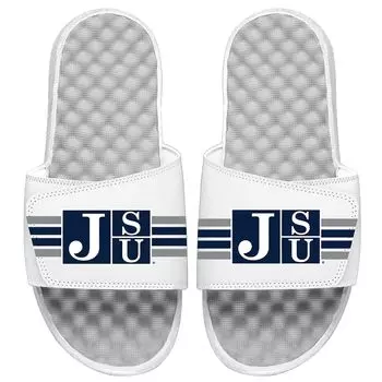 Шлепанцы ISlide Jackson State Tigers, белый